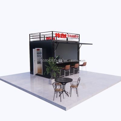 качество  Chinese Style Logo Design 10ft 20ft Foldable Wooden Container Bar for Professional Business and Hotel завод
