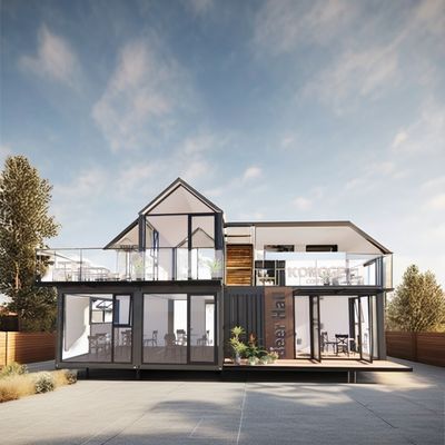 качество  Galvanized Steel Bending 40ft Container House Flat Pack Mobile Prefabricated Tiny Home with 3 Bedroom in High Demand завод