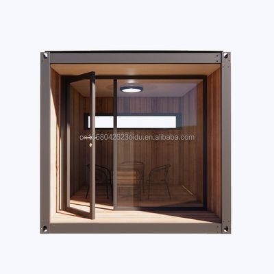 10ft Mini Prefab Модульный Мобильный Контейнер Малый офисный дом с стенами 50/75/100 мм