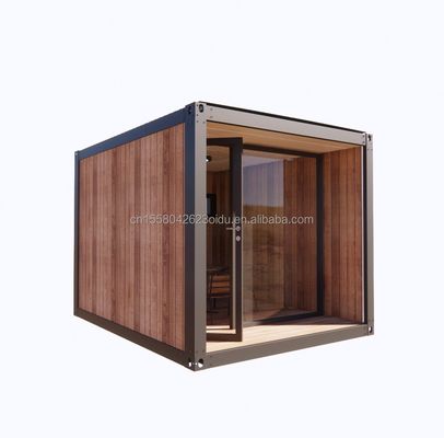 10ft Mini Prefab Модульный Мобильный Контейнер Малый офисный дом с стенами 50/75/100 мм