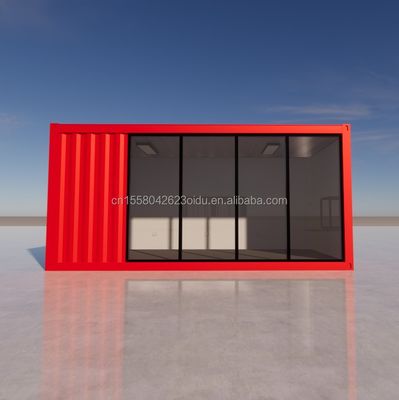 50/75/100 мм волна сэндвич панель стены современный 20ft 40ft стальных контейнерных домов плоский пакет сборный дом для офиса