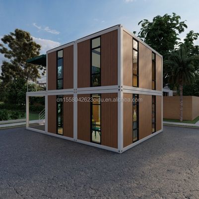 20ft/40ft Easy Move Префабрикованный плоский пакет контейнер стенка 50/75/100 мм волна сэндвич панель портативное хранение для магазина