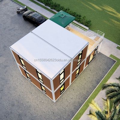 20ft/40ft Easy Move Префабрикованный плоский пакет контейнер стенка 50/75/100 мм волна сэндвич панель портативное хранение для магазина