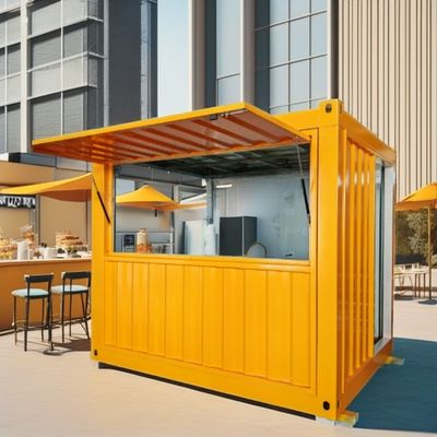 10FT Mini Pop-up Container House для кафе, бара, ресторана быстрого питания, магазинов, киосков или стендов