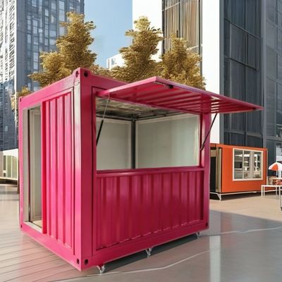 10FT Mini Pop-up Container House для кафе, бара, ресторана быстрого питания, магазинов, киосков или стендов