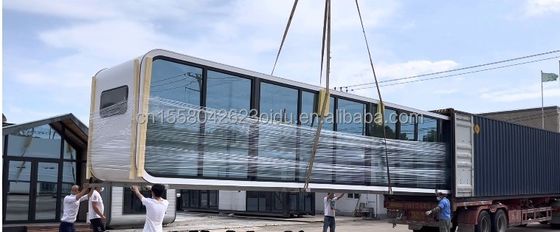 Водостойкие 20-футовые контейнерные дома для роскошных мобильных домов RV садовый отель прямо из китайской страны