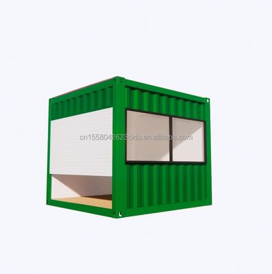 Wave Sandwich Panel Wall 10ft Pop-Up Mobile Container House for Retail Store Office Hotel and Green House Продукт для розничных магазинов, офисов, гостиниц и теплиц