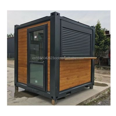 Сэндвич панель двери контейнерные дома 40ft две спальни для стеклянных дверей жилые помещения