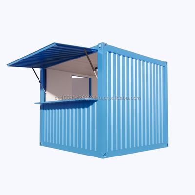 10ft Fast Food Mini Mobile Container Кофе-бар Дома современного дизайна На открытом воздухе Модифицированный контейнер для доставки Кафе-магазины Поп-ап магазин