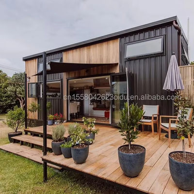 Современный дизайн Flat Pack Container 20 FT Предварительно изготовленный стальной дом для открытого воздуха или кемпинга с низкой стоимостью