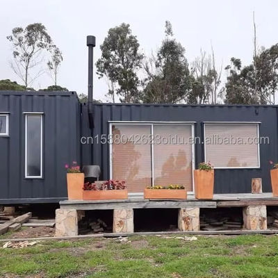 Современный дизайн Flat Pack Container 20 FT Предварительно изготовленный стальной дом для открытого воздуха или кемпинга с низкой стоимостью
