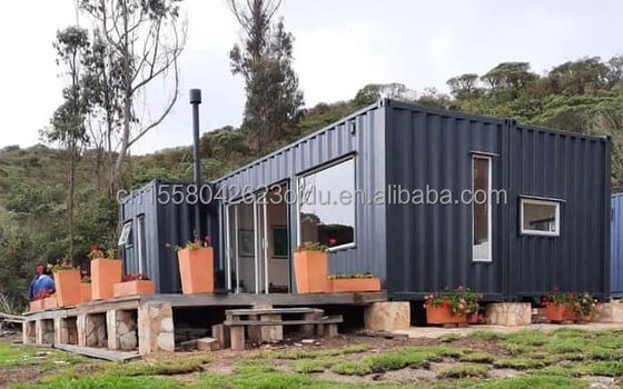 Современный дизайн Flat Pack Container 20 FT Предварительно изготовленный стальной дом для открытого воздуха или кемпинга с низкой стоимостью