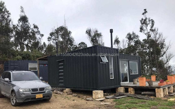Современный дизайн Flat Pack Container 20 FT Предварительно изготовленный стальной дом для открытого воздуха или кемпинга с низкой стоимостью