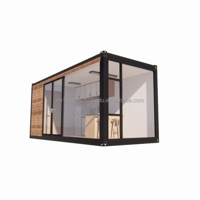 Стальная рама оцинкованная стальная изгиб 180g современный 20FT 40FT сборный дом для перевозки контейнер садовый дом отель