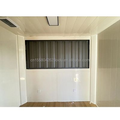 10ft Mini Pop Up Shop Container House Restaurant Shop Street Food Kiosk Container с оцинкованными стальными квадратными трубками