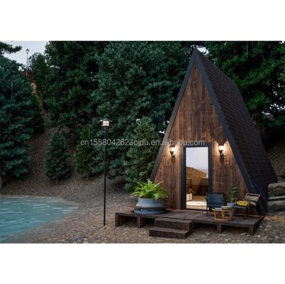 Закальцинированная стальная изгибая Prefab House Жилой лес гостиничный номер для современной жизни на открытом воздухе и специализированный контейнер
