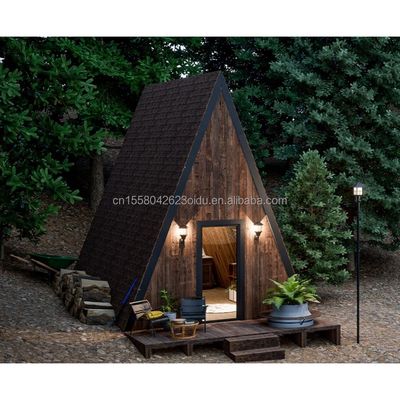 Закальцинированная стальная изгибая Prefab House Жилой лес гостиничный номер для современной жизни на открытом воздухе и специализированный контейнер