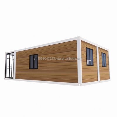 20ft современный расширяемый контейнерный дом для Carport с готовой установкой Мобильная стальная бутербродная панель Материал отеля Ресторан бар