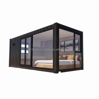 50/75/100 мм Wave Sandwich Panel Wall Modern 20ft EU Prefabricated Container houses Деревянный дом Независимый садовый апартамент для отеля