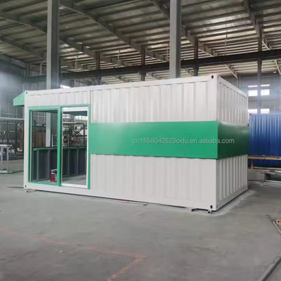 Современный 20 FT 40 FT Префабрикованный домашний контейнер Деревянный префабрикованный открытый ресторан Кофейный бар для индивидуального цвета