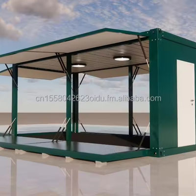 Современный 20 FT 40 FT Префабрикованный домашний контейнер Деревянный префабрикованный открытый ресторан Кофейный бар для индивидуального цвета