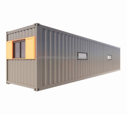 40FT Контейнерная квартира Модульные деревянные дома по отдельности Независимый цвет Студенческая квартира Префабрикованный дом