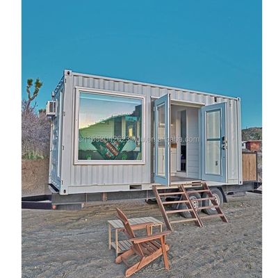 Австралийский стандарт оцинкованные стальные квадратные трубы китайский дизайн 20 футов сборный садовый дом одна спальня одна ванна