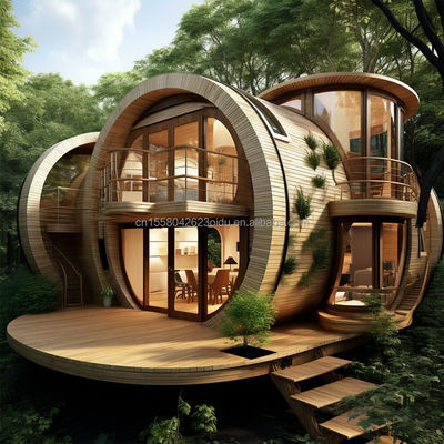 Семейный магазин стальных конструкций 20ft/40ft EU Luxury Modern Design Преfabрикованный дом с кухней ванной одной спальней