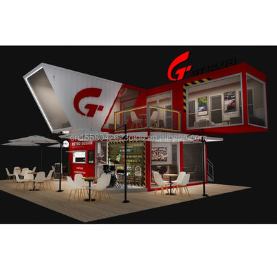 Кастомизированный цвет 10ft 20ft Modern Mobile Modular Prefab House Easy Install Flat Pack Префабрикованный съемный контейнер