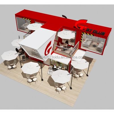 Кастомизированный цвет 10ft 20ft Modern Mobile Modular Prefab House Easy Install Flat Pack Префабрикованный съемный контейнер
