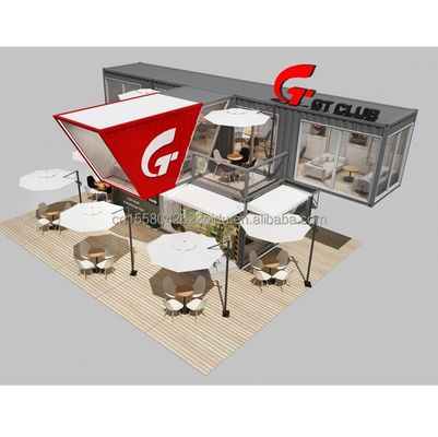 Кастомизированный цвет 10ft 20ft Modern Mobile Modular Prefab House Easy Install Flat Pack Префабрикованный съемный контейнер