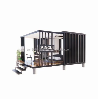 Готовый продукт 20ft Pop-up Container House с настраиваемым цветом и 50/75/100 мм Wave Sandwich Panel