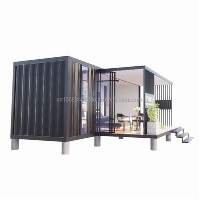 Готовый продукт 20ft Pop-up Container House с настраиваемым цветом и 50/75/100 мм Wave Sandwich Panel
