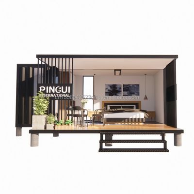 Готовый продукт 20ft Pop-up Container House с настраиваемым цветом и 50/75/100 мм Wave Sandwich Panel