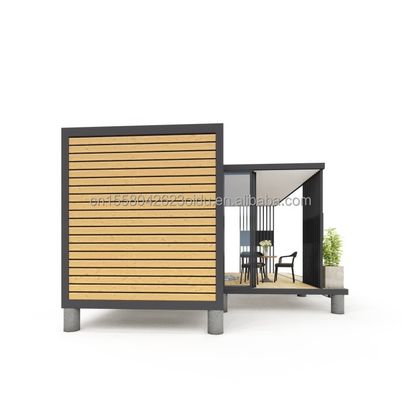 20-футовый контейнерный дом удобный законченный дизайн для современного однокомнатного жилья и расширения