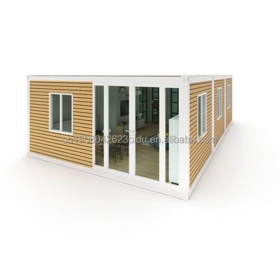 Станция из стальной стали с гибким 180g 40ft 20ft складной контейнерный дом с предварительно изготовленной и стальной рамы