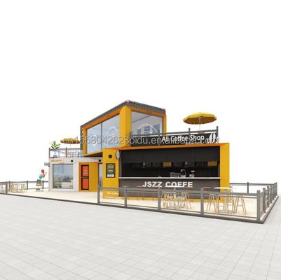 Сплав алюминия Окна 20ft 40ft Prefab Мобильный доставка Бар Кофе-магазины Ресторан Контейнер Модульный дом Дом