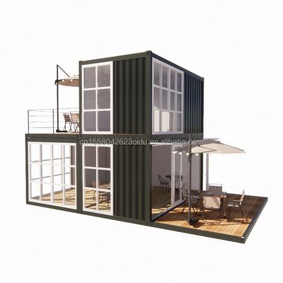 20ft Prefab Shipping Маленькие дома Контейнерный дом Передвижной сборный дом для магазина в китайском стиле дизайна