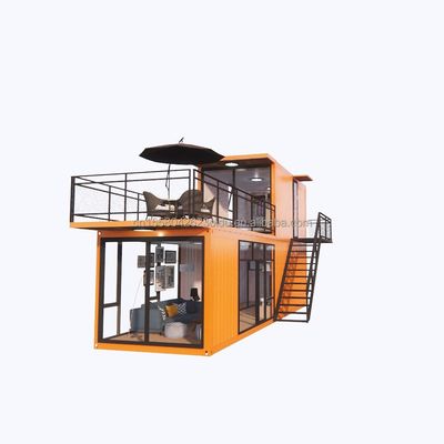 Гостиничный Prefab Модульные стальные контейнеры Дома Стража коробка Мобильный контейнер дом 20ft 40ft