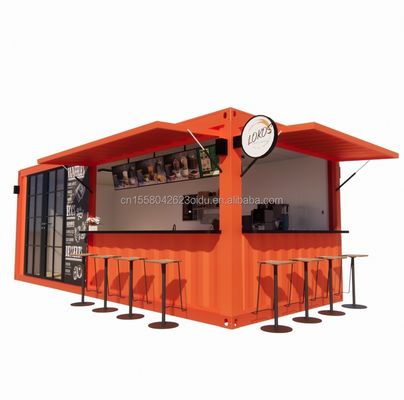 20ft Container Store Kiosk Контейнерные магазины на заказ для мобильных контейнеров