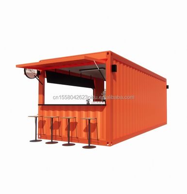 20ft Container Store Kiosk Контейнерные магазины на заказ для мобильных контейнеров