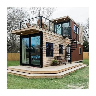 Гостиница 20ft-40ft портативный деревянный контейнер Дом прочный морской грузовой контейнер Реконструкция с стандартом отеля