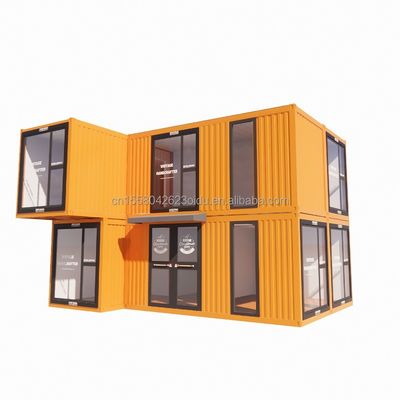 20ft/40ft Prefab Modular Tiny Kit Set Кабинные дома Контейнерный дом Современный дизайн стиль 3 спальни Готовый дом