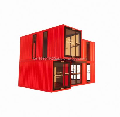 20ft/40ft Prefab Modular Tiny Kit Set Кабинные дома Контейнерный дом Современный дизайн стиль 3 спальни Готовый дом