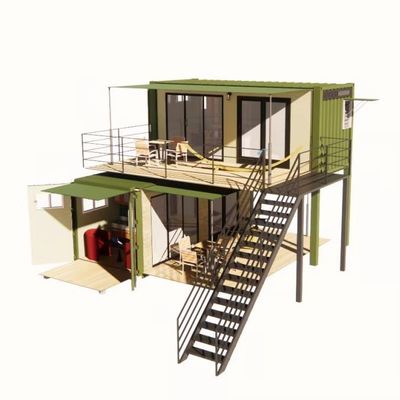 20 футов или 40 футов складной Пуэрто-Рико жилой роскошный Flat Pack Shipping Container Дома модульные Prefabricadas Дом Pre Fab