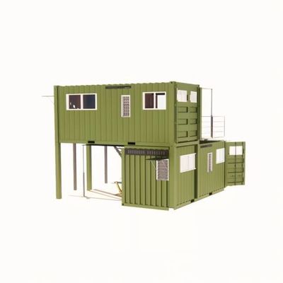 20 футов или 40 футов складной Пуэрто-Рико жилой роскошный Flat Pack Shipping Container Дома модульные Prefabricadas Дом Pre Fab
