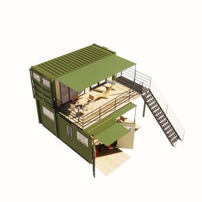 20 футов или 40 футов складной Пуэрто-Рико жилой роскошный Flat Pack Shipping Container Дома модульные Prefabricadas Дом Pre Fab