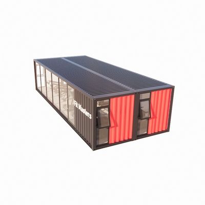 40ft Prefab Shipping Container Bar с 50/75/100 мм волновой сэндвич панель стен