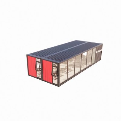 40ft Prefab Shipping Container Bar с 50/75/100 мм волновой сэндвич панель стен