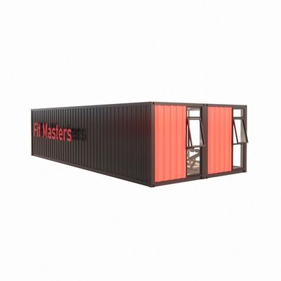 40ft Prefab Shipping Container Bar с 50/75/100 мм волновой сэндвич панель стен